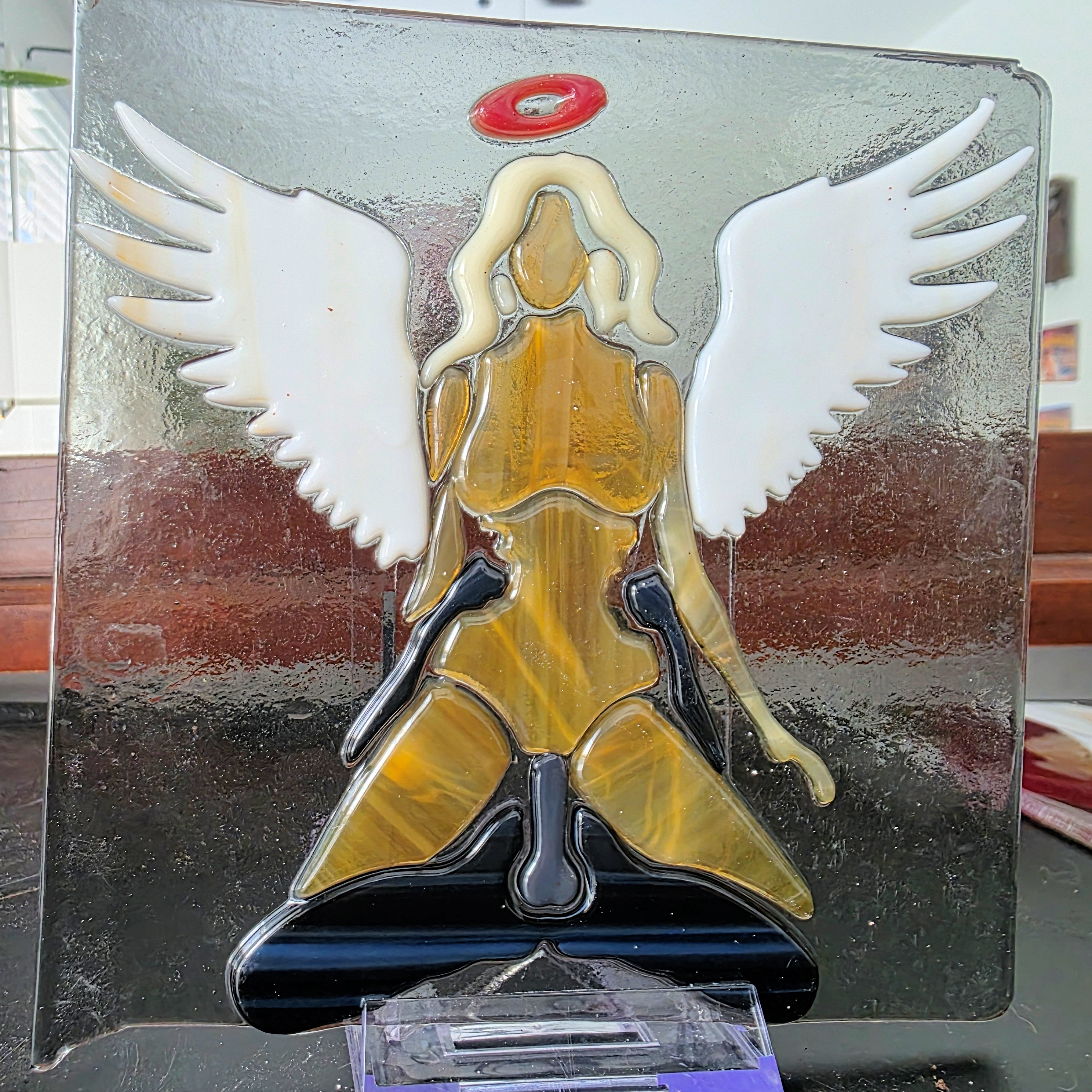 Fused Glass Angel