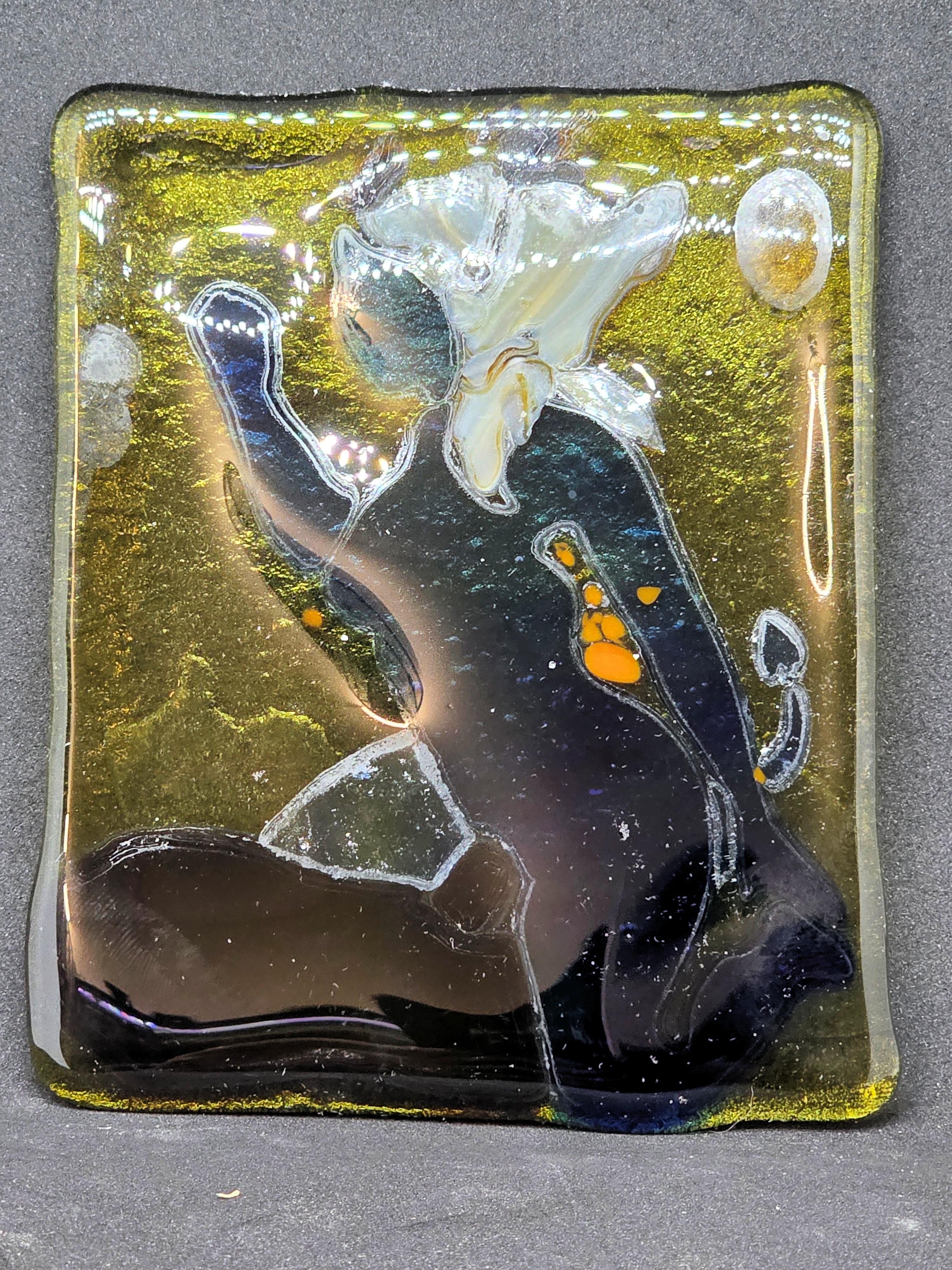 Fused Glass Demoness