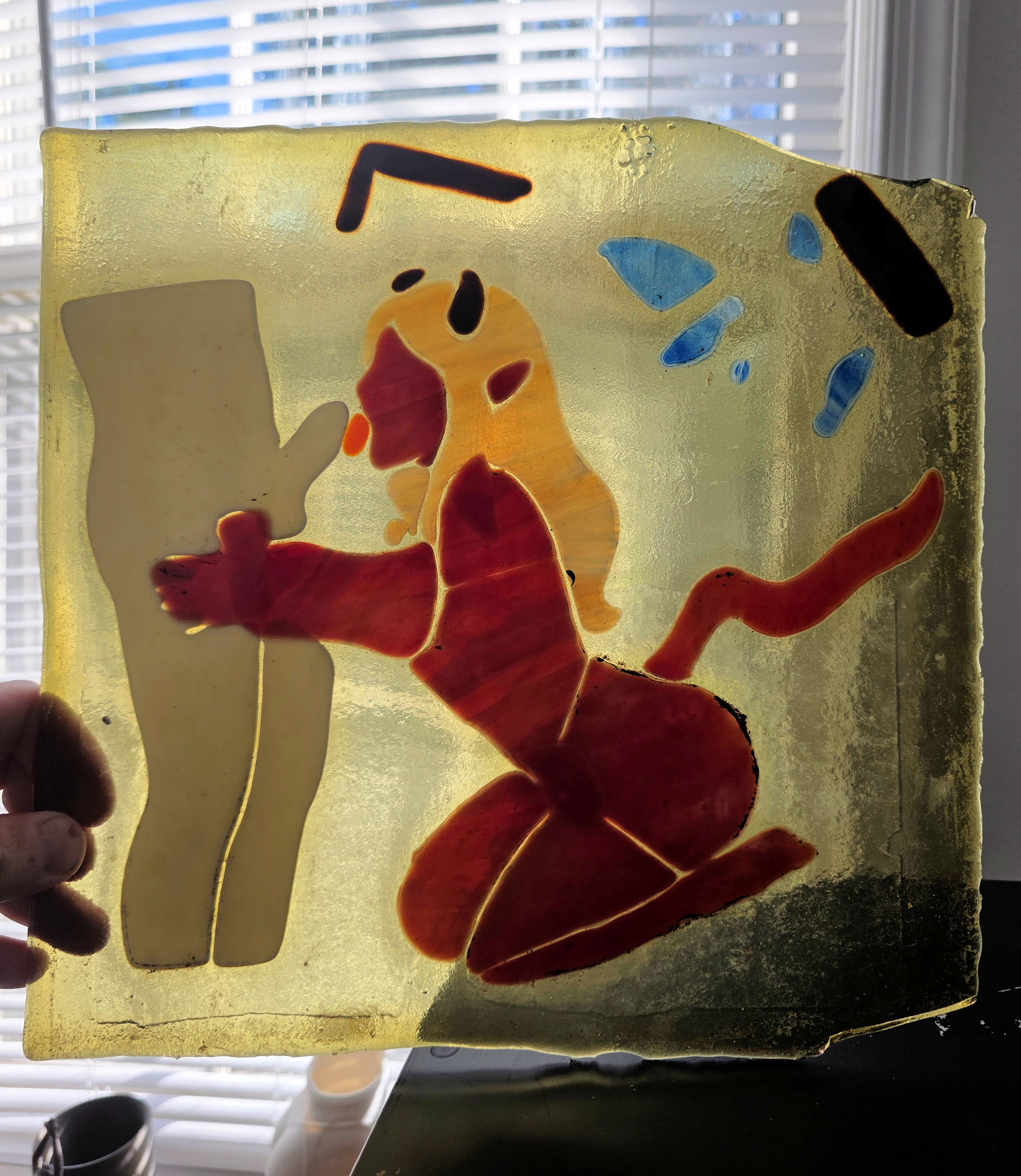 Fused Glass: Prototype: Desire